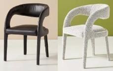 White Freesia Chair