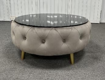 White Passionflower Chair