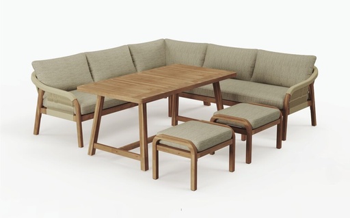 [outdoor_05] Carington Lounge Corner Set