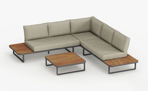 [outdoor_26] Nevada Lounge Corner Set