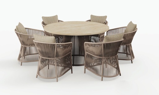 [outdoor_35] Rennes Dining Set